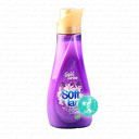 مایع نرم کننده لباس بنفش و طلایی حاوی اسانس کپسوله 1 لیتری سافتلن