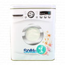 پودر ماشین لباسشویی کامل با بسته بندی قوطی 1500 گرمی سافتلن