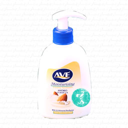 مایع دستشویی کرمی شیر و بادام 300 گرمی اوه