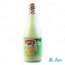 آبلیمو شیشه ای 320 گرمی نوشین