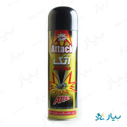 اسپری حشره کش سوپر زرد 400 میلی لیتری اتک