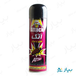 اسپری سوسک کش سوپر بنفش 400 میلی لیتری اتک
