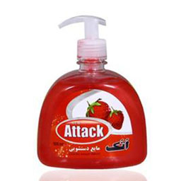 مایع دستشویی توت فرنگی 500 میلی لیتری اتک