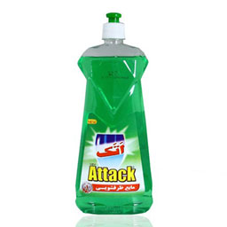 مایع ظرفشویی طرح الماس سبز 500 گرمی اتک