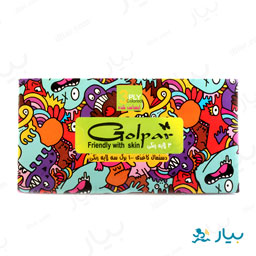 دستمال کاغذی 3 لایه 100 برگی گل پر
