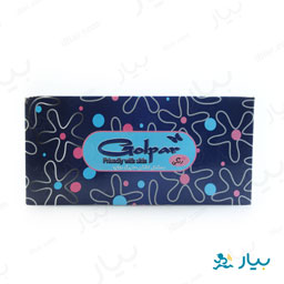 دستمال کاغذی 100 برگ 2 لایه گل پر