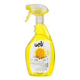 شیشه پاک کن زرد 1 لیتری من