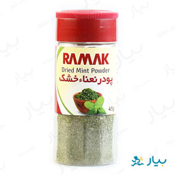 پودر نعنا خشک 45 گرمی رامک