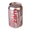 نوشابه گازدار قوطی بدون قند 330 میلی لیتری زمزم