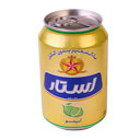 ما<الشعیر مالت قوطی با طعم لیمو بدون الکل 330میلی لیتری استار