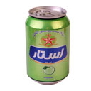 نوشیدنی مالت قوطی با طعم سیب بدون الکل 330میلی لیتری استار