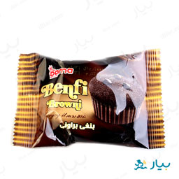 کیک بنفی براونی 45 گرمی برنا