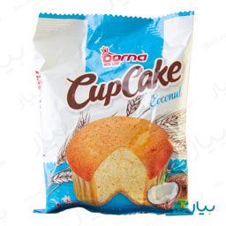 کاپ کیک نارگیلی 45 گرمی درنا