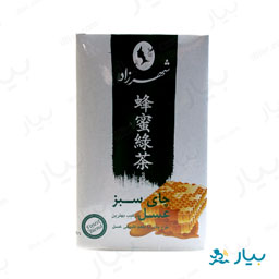 چای سبز عسل 200 گرمی شهرزاد