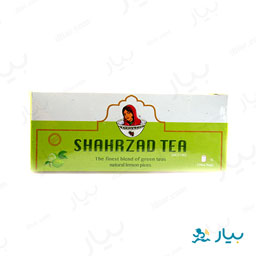 تی بگ سبز لیمو بدون لفاف 25 عددی شهرزاد