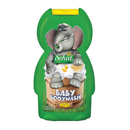 بدن شوی کودک سبز 250 میلی لیتر صحت