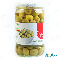 زیتون شور با هسته 680گرمی بیژن