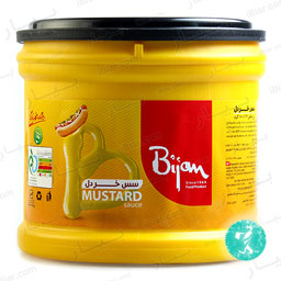 سس خردل 1800 گرمی بیژن