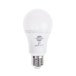 لامپ حبابی LED مهتابی مدل 12 وات SMD E-27 پارس شهاب