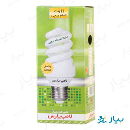 لامپ کم مصرف آفتابی 11 وات پارس