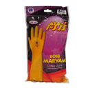 دستکش خانگی ساق بلند سایز بزرگ رز مریم