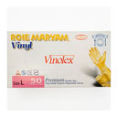 دستکش سایز مدیوم 50 عددی وینولکس