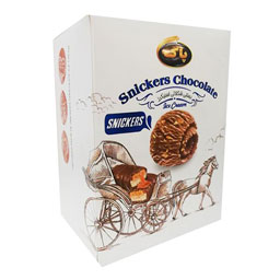 بستنی شکلاتی اسنیکرز پاک