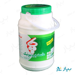 ماست پروبیوتیک دبه ای کم چرب 2500 گرمی پاک