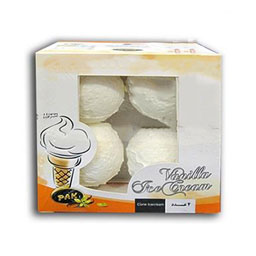 بستنی قیفی 4 عددی پاک