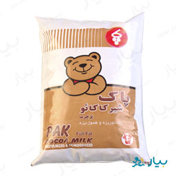 شیر کاکائو نایلونی 750 گرمی پاک