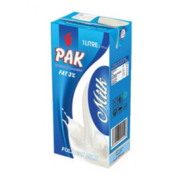 شیرپاکتی استریلیزه1لیتری پرچرب اسکوئر پاک