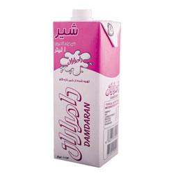 شیر پاکتی مدت دار کم چرب 1 لیتری دامداران