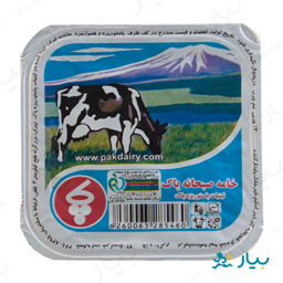 خامه صبحانه 100 گرمی پاک