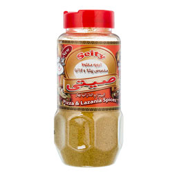چاشنی پیتزا و لازانیا 80گرم بطری پت صیتی