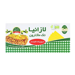 لازانیا شیار دار سریع پخت 450 گرمی تک ماکارون