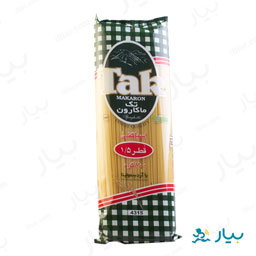 اسپاگتی 700 گرمی 1/5 با آرد سمولینا تک ماکارون