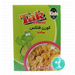 کورن فلکس ساده 375 گرمی تک