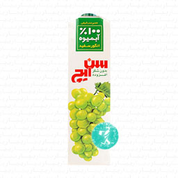 آب انگور سفید 1 لیتری سن ایچ
