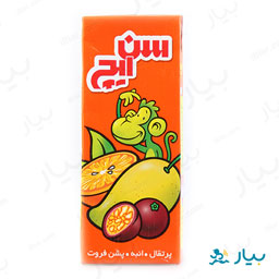 نوشیدنی پرتقال، پشن فروت و انبه 200 میلی لیتری سن ایچ