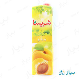 آبمیوه زردآلو 1000 گرمی شریسا