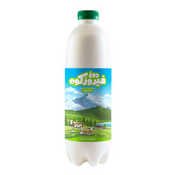 دوغ بدون گاز خیار و پونه 1/3 لیتری فیروزکوه