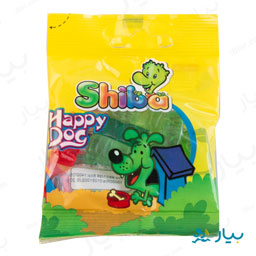 پاستیل میوه طرح سگ 20 گرمی شیبا