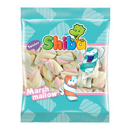 مارشمالو طنابی 100 گرمی شیبا