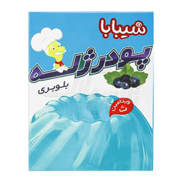 پودر ژله بلوبری شیبا