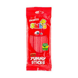 پاستیل لیکوریتز با طعم آلبالو 90 گرمی شیبابا