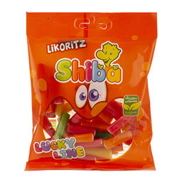 پاستیل مخلوط انگشتی 140 گرمی شیبابا