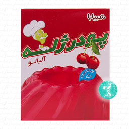 پودر ژله آلبالو 100 گرمی شیبابا