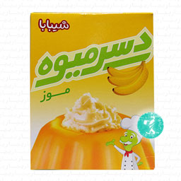 پودر دسر موزی 50 گرمی شیبابا