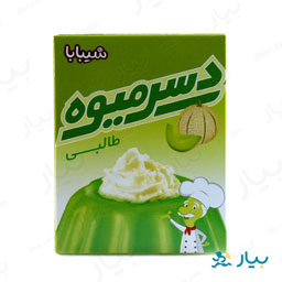 دسر میوه ای طالبی 50 گرمی شیبابا