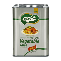 روغن جامد 4 کیلویی امگا 3 غنچه